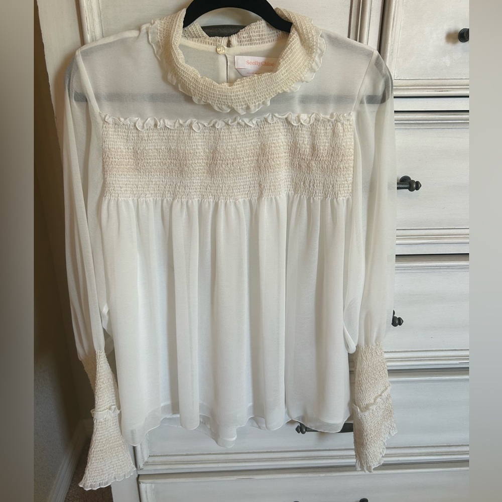 See By Chloe top